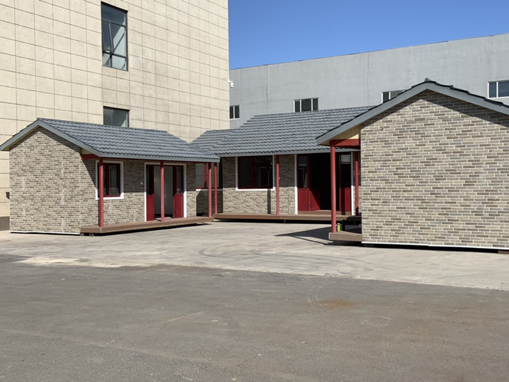 集装箱办公房,可移动精品四合院,可移动办公房,岗亭,各种园林景观,乡