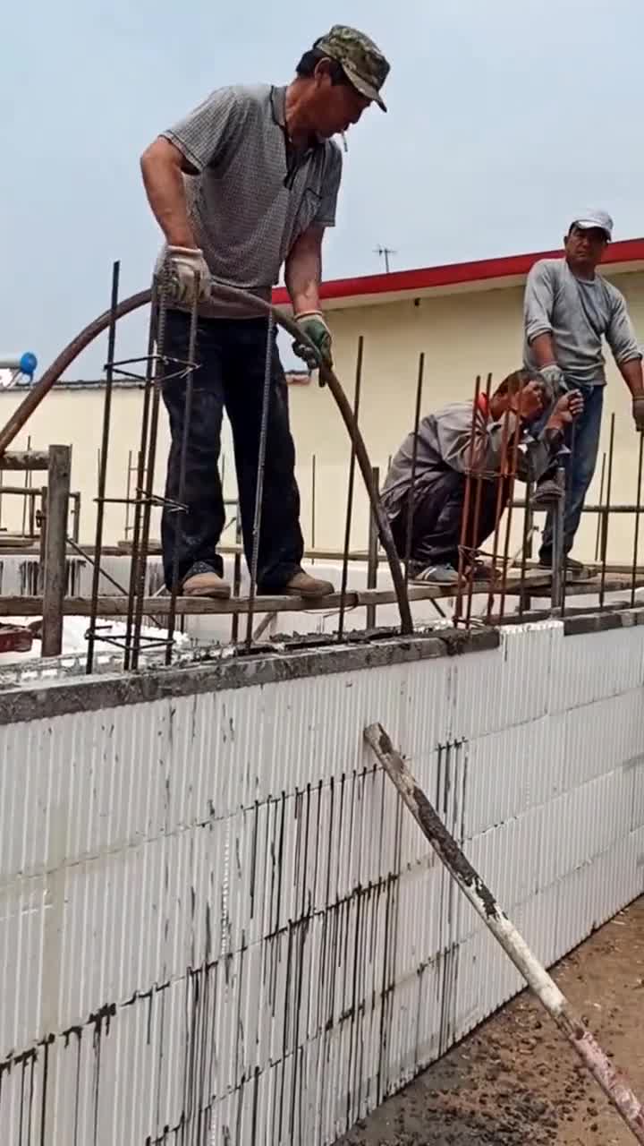 大叔灌水泥,我还是第一次见,真的长见识了!