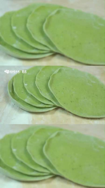 菠菜汁饺子皮的做法