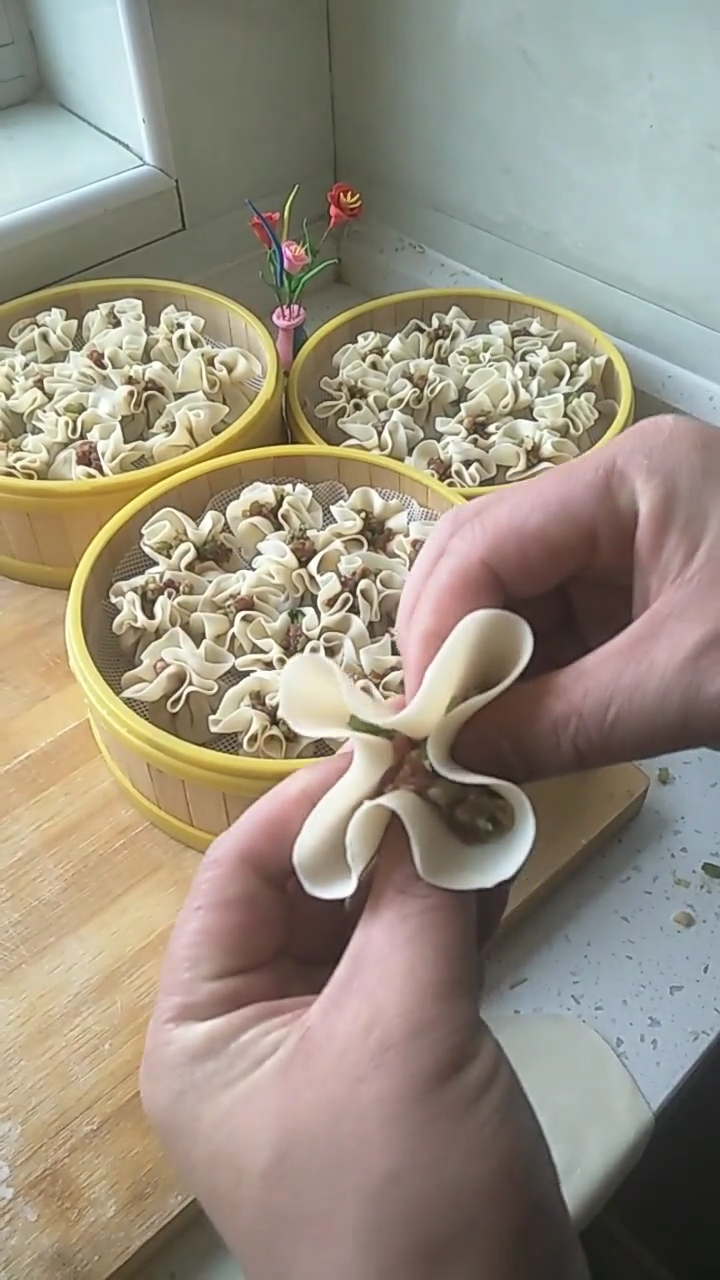 漂亮的烧麦手法点进来一看就会