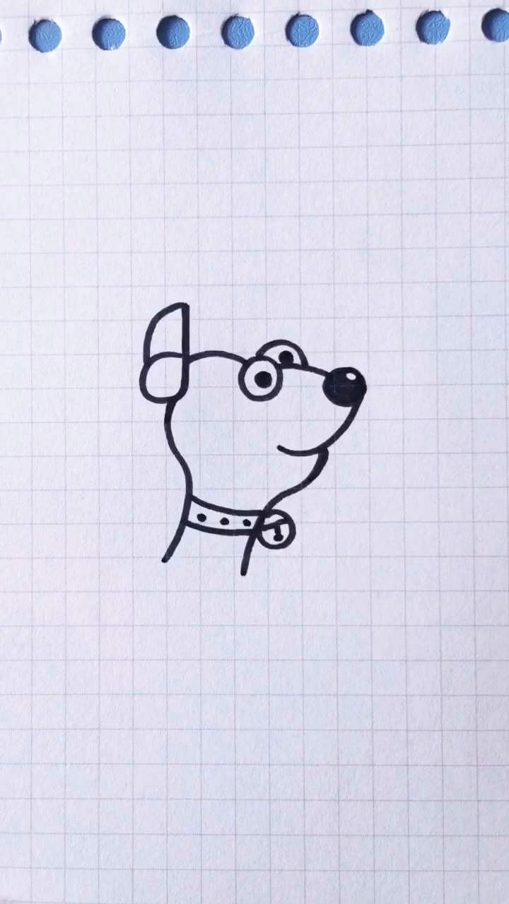 每天分享简笔画#dog画小狗
