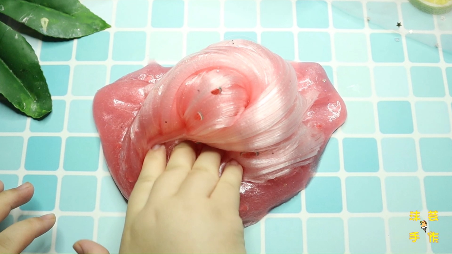 史莱姆泥巴起泡胶#4盒起泡胶混泥,颜色都是满满的少女心超好看,玩