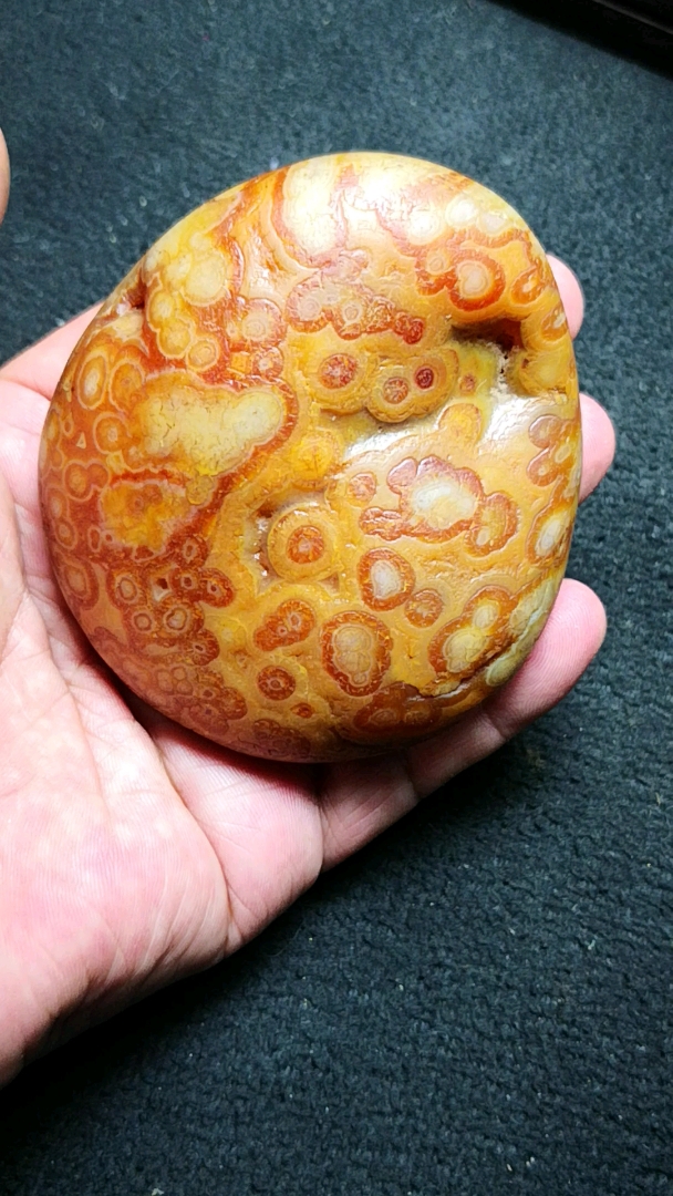天然冰彩玛瑙原石,美哒哒