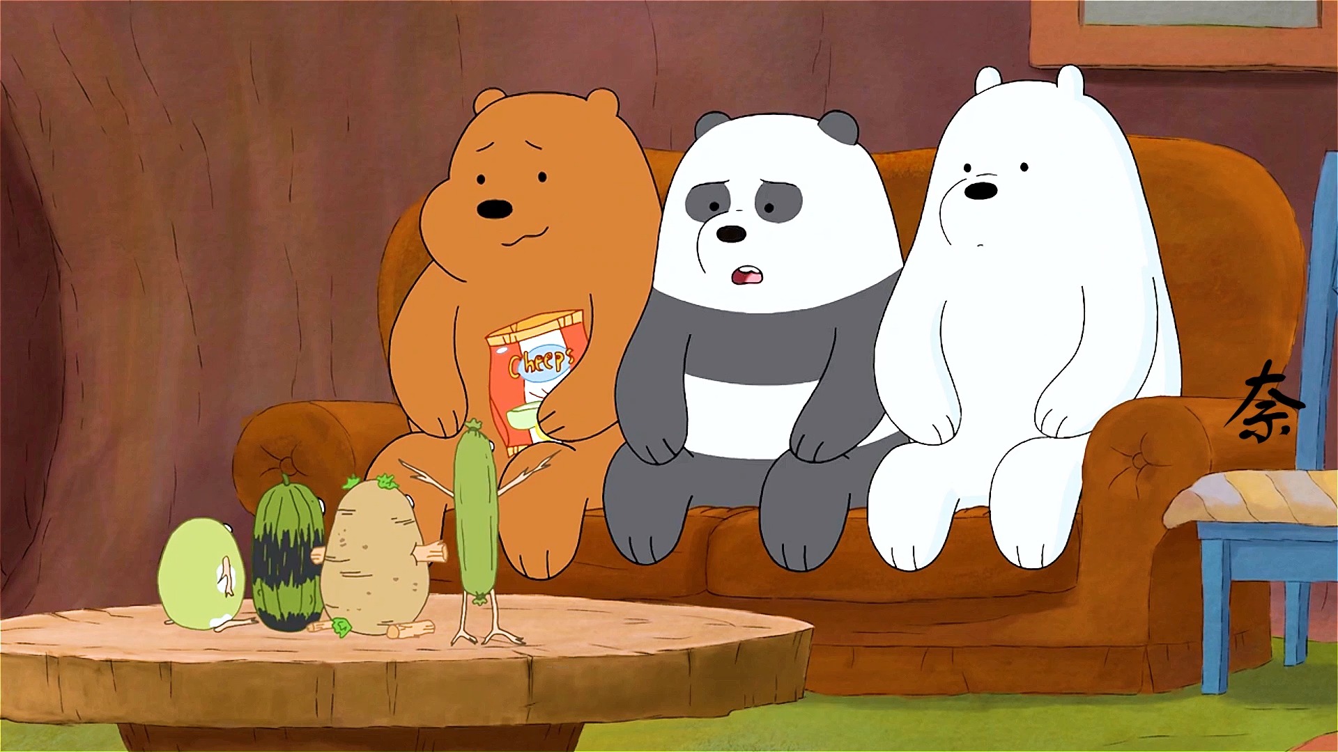 可爱的大熊和大家见面啦