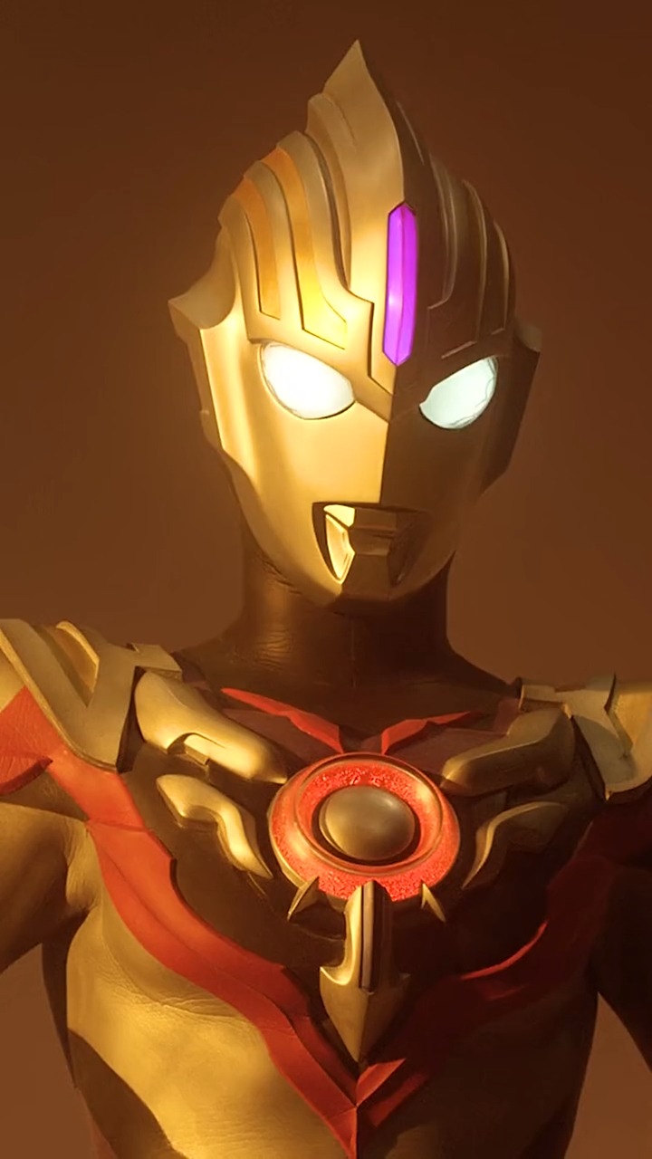 奥特曼#夕阳下的奥特曼,有没有想起当年你在夕阳下奔跑的童年?