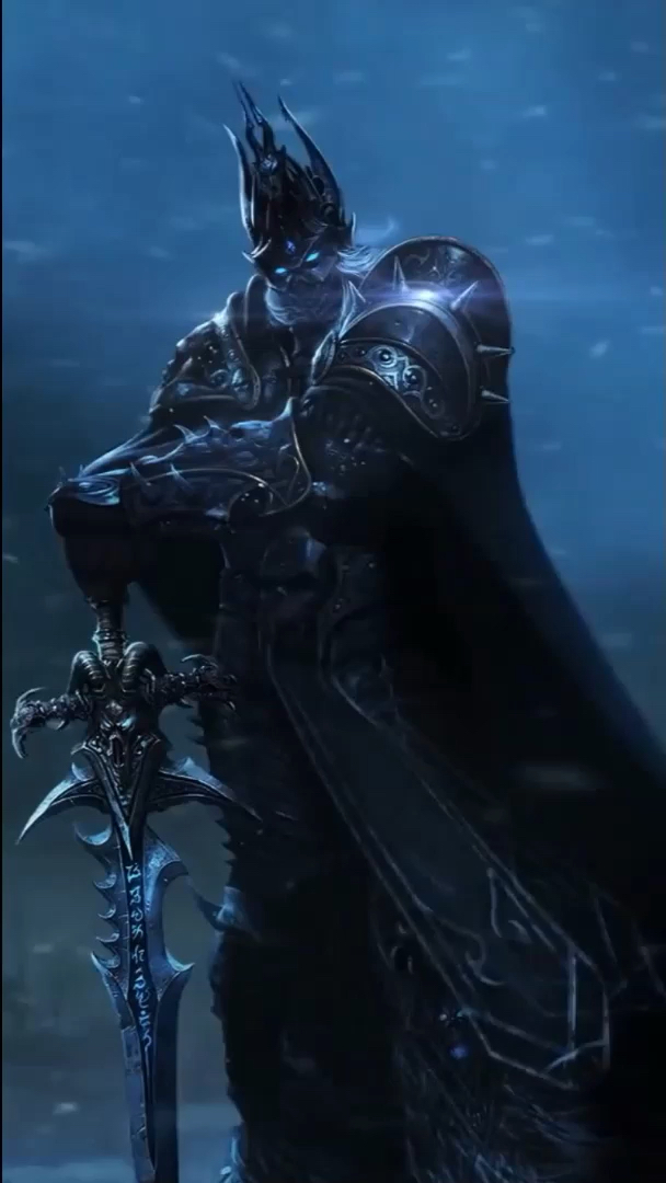 苹果手机动态壁纸-巫妖王