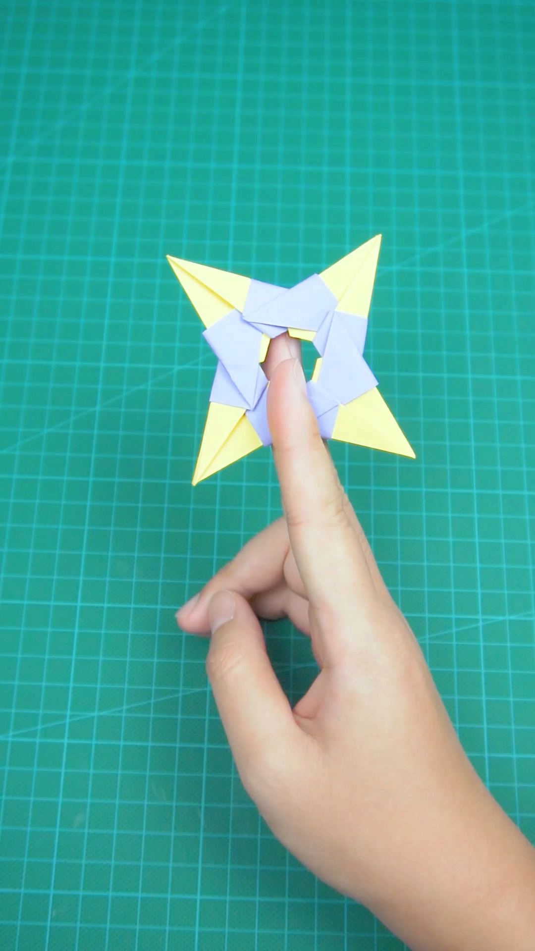 寻找最牛手艺人超酷的折纸忍者飞镖火影忍者的手里剑