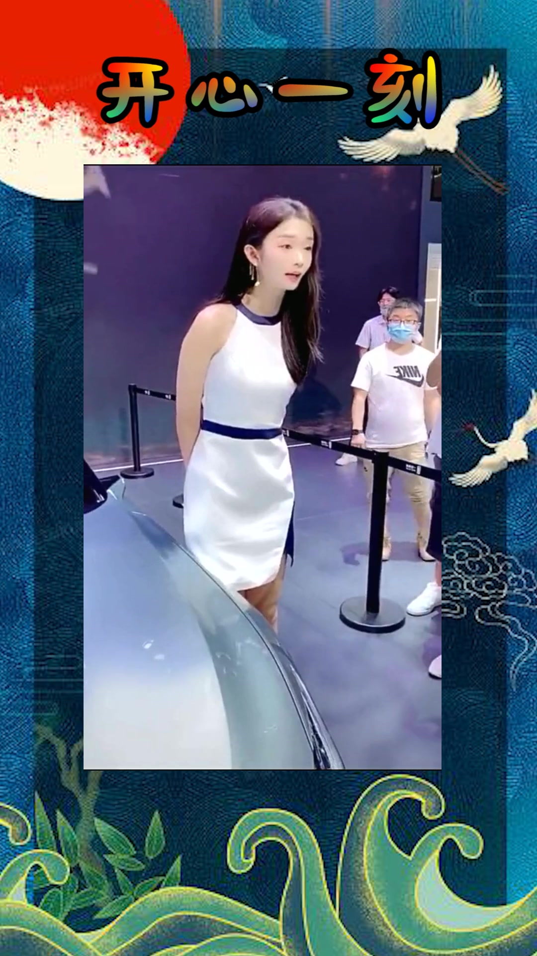 我要上热门#车模精英李凉凉被问有没有男朋友,她的回答亮了