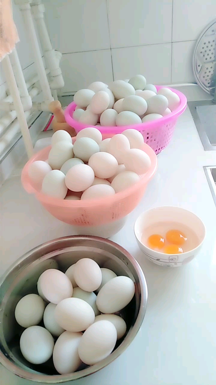 淹制咸鸭蛋!