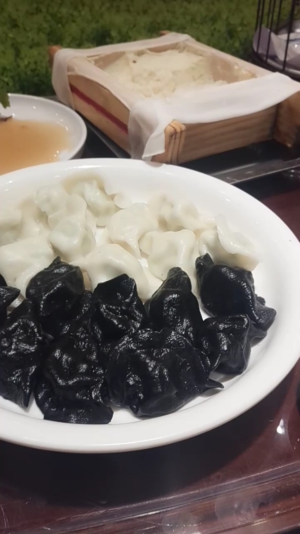 黑皮鱼肉馅的饺子了解下