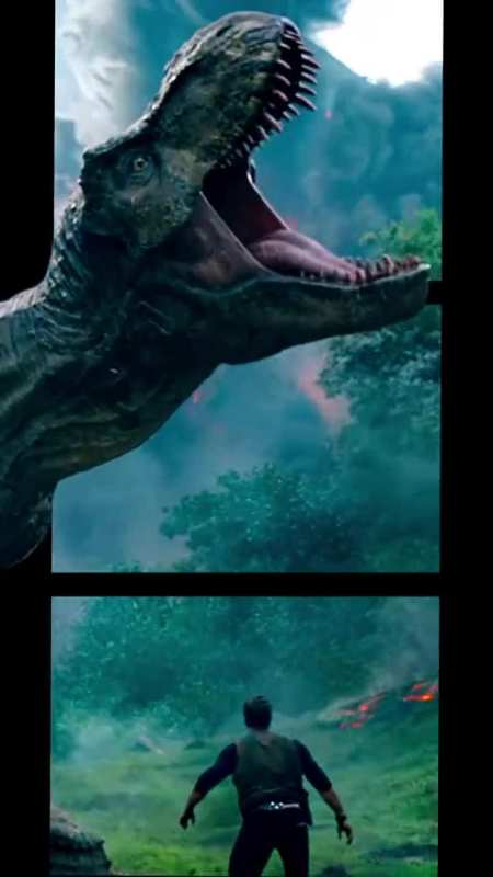 第一次看视频,以为自己要被恐龙吃了,这也太吓人了!