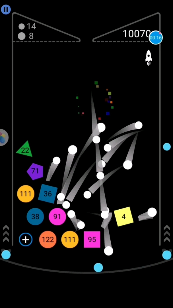 游戏名《物理弹球》微信小游戏 喜欢的双击666