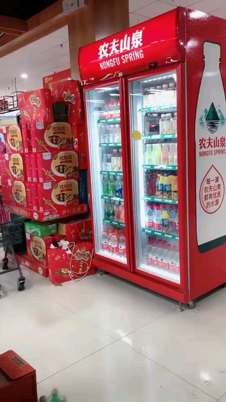 第一次看到这种冰箱怎么打不开呀