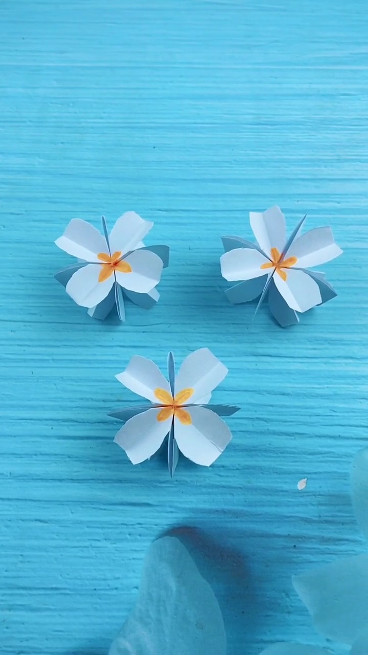 手工折纸#今年流行的小雏菊