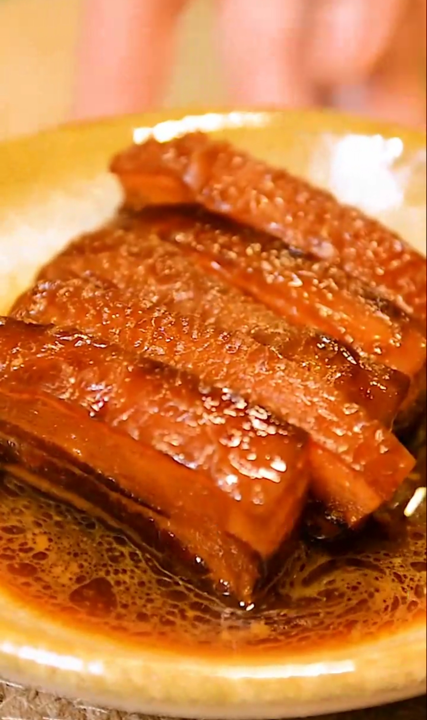 山西年夜饭必备硬菜:扒肉条 又叫烧肉 红烧肉