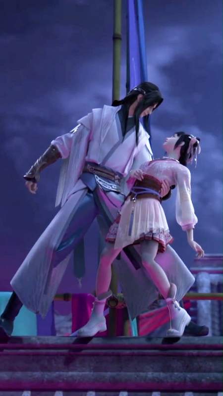 九公主与从天而降的白衣段云:甜甜的相遇 #少年锦衣卫 #国漫女神