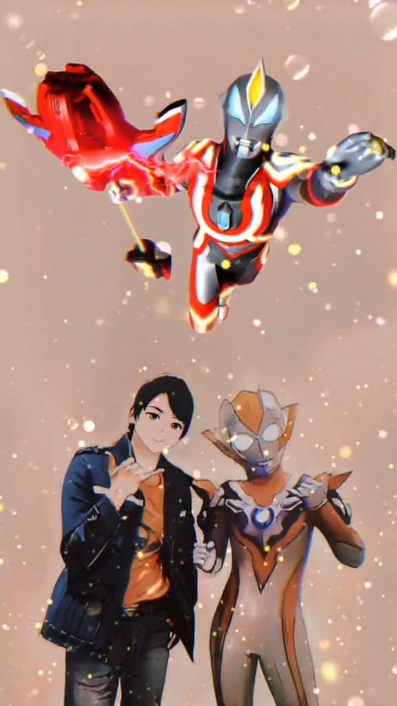 奥特曼#捷德奥特曼,格丽乔奥特曼一起来喽!