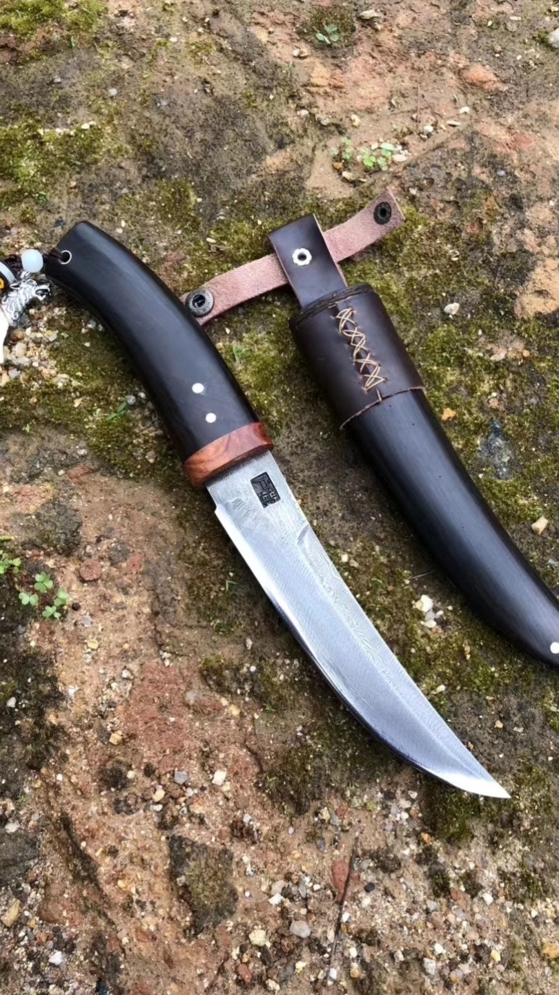 户撒蒙古弯刀吃肉刀小刀短刀