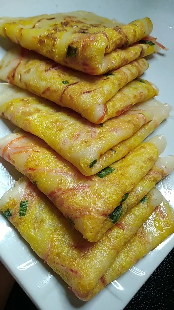 最美人间四月天#家常早餐饼