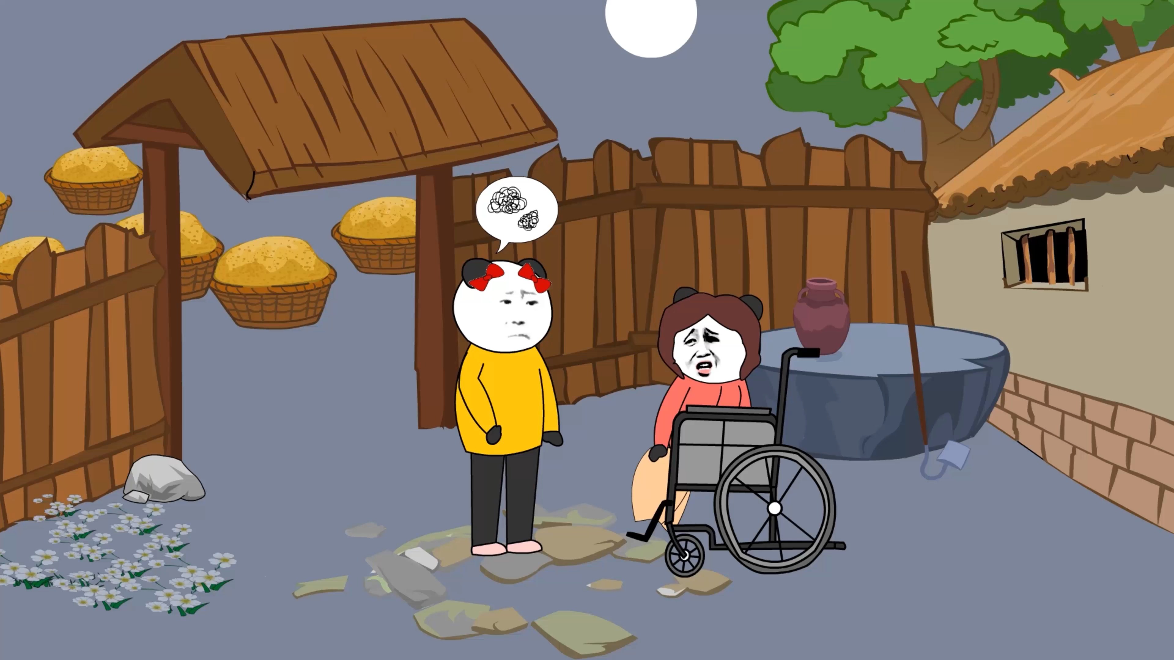 沙雕动画#马跃讲述着往事,原来她以前也住在阳光小区,看来那里真的有