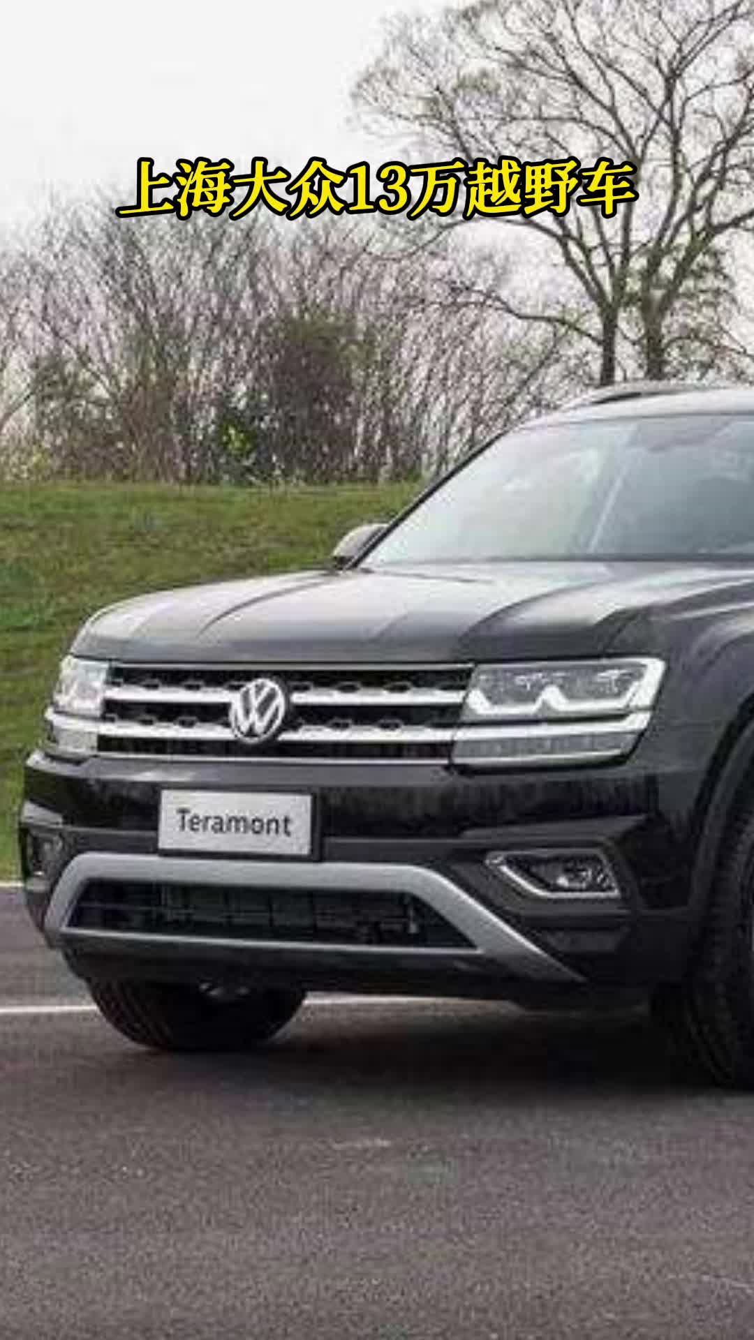 上海大众13万越野车来了解一下吧