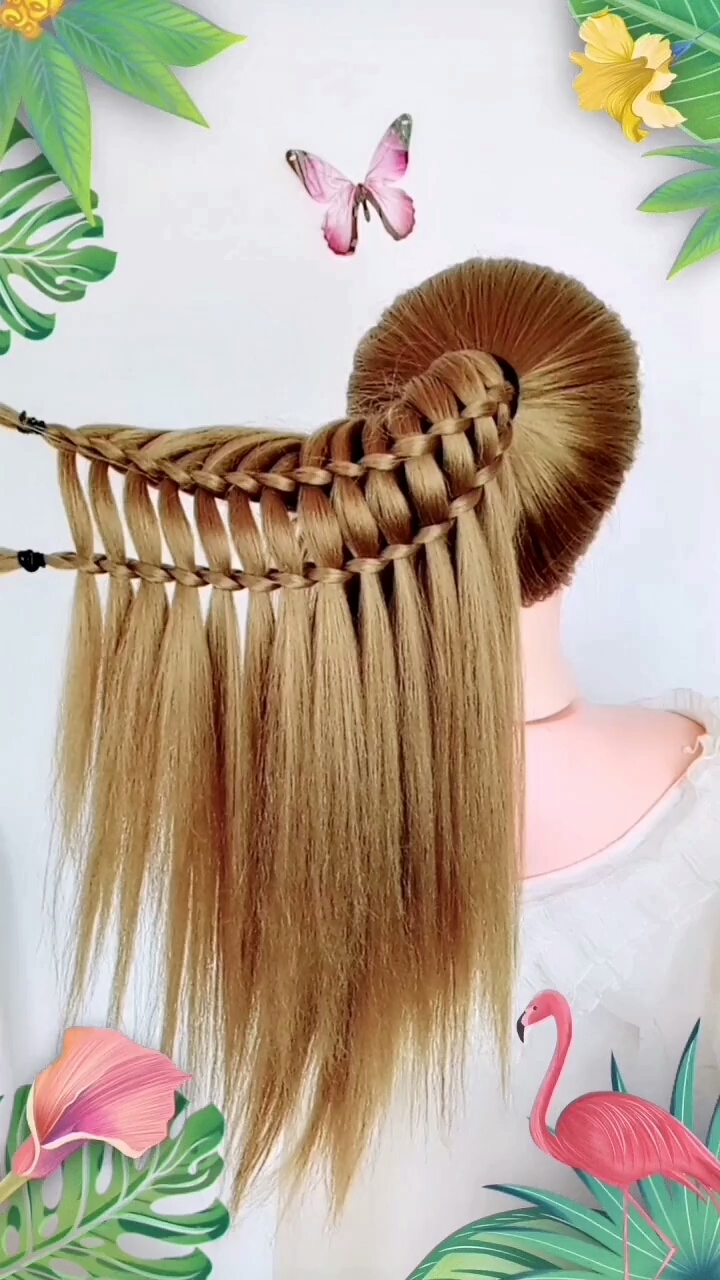 郊游踏青#花式马尾辫