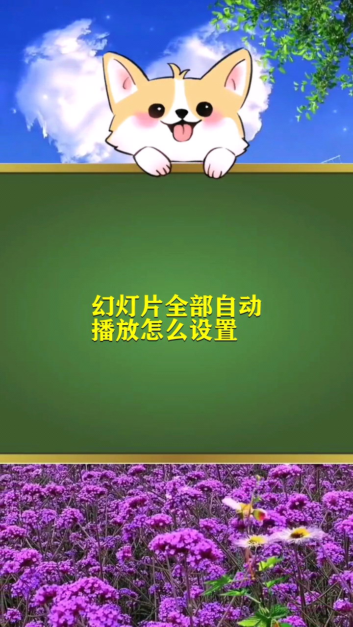 幻灯片全部自动播放怎么设置