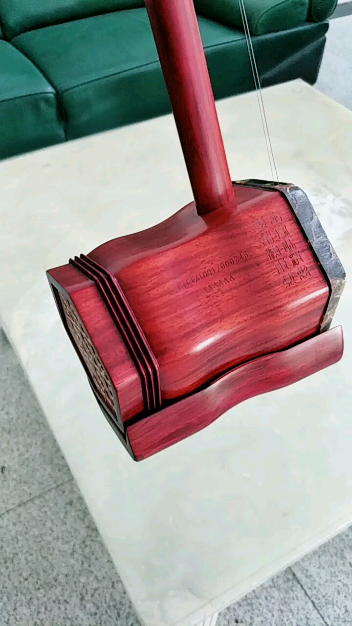 金花蟒手工蒙皮紫檀二胡