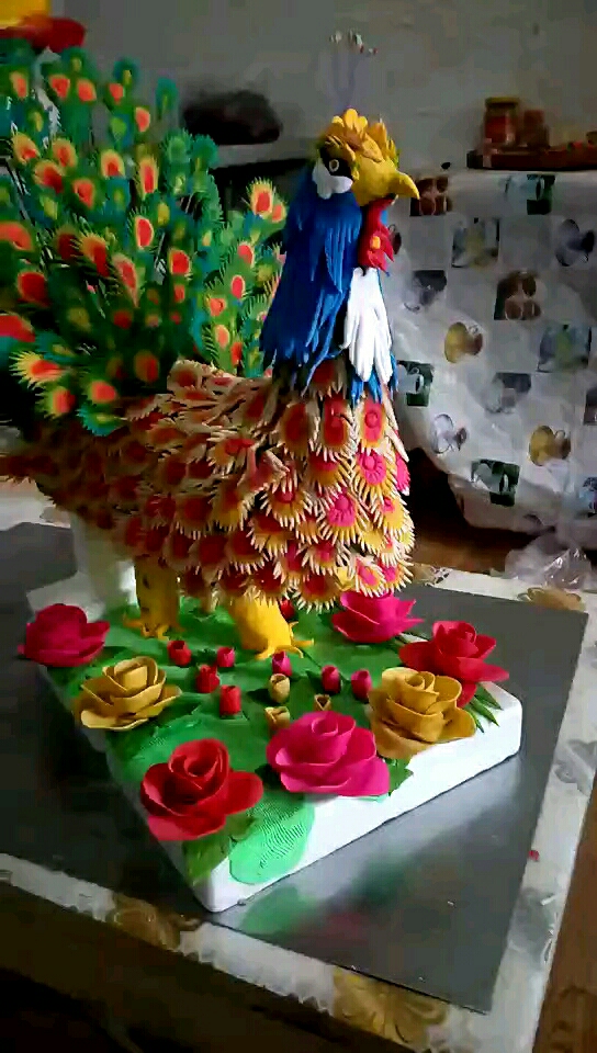 舌尖上的旅行#面塑孔雀美不美