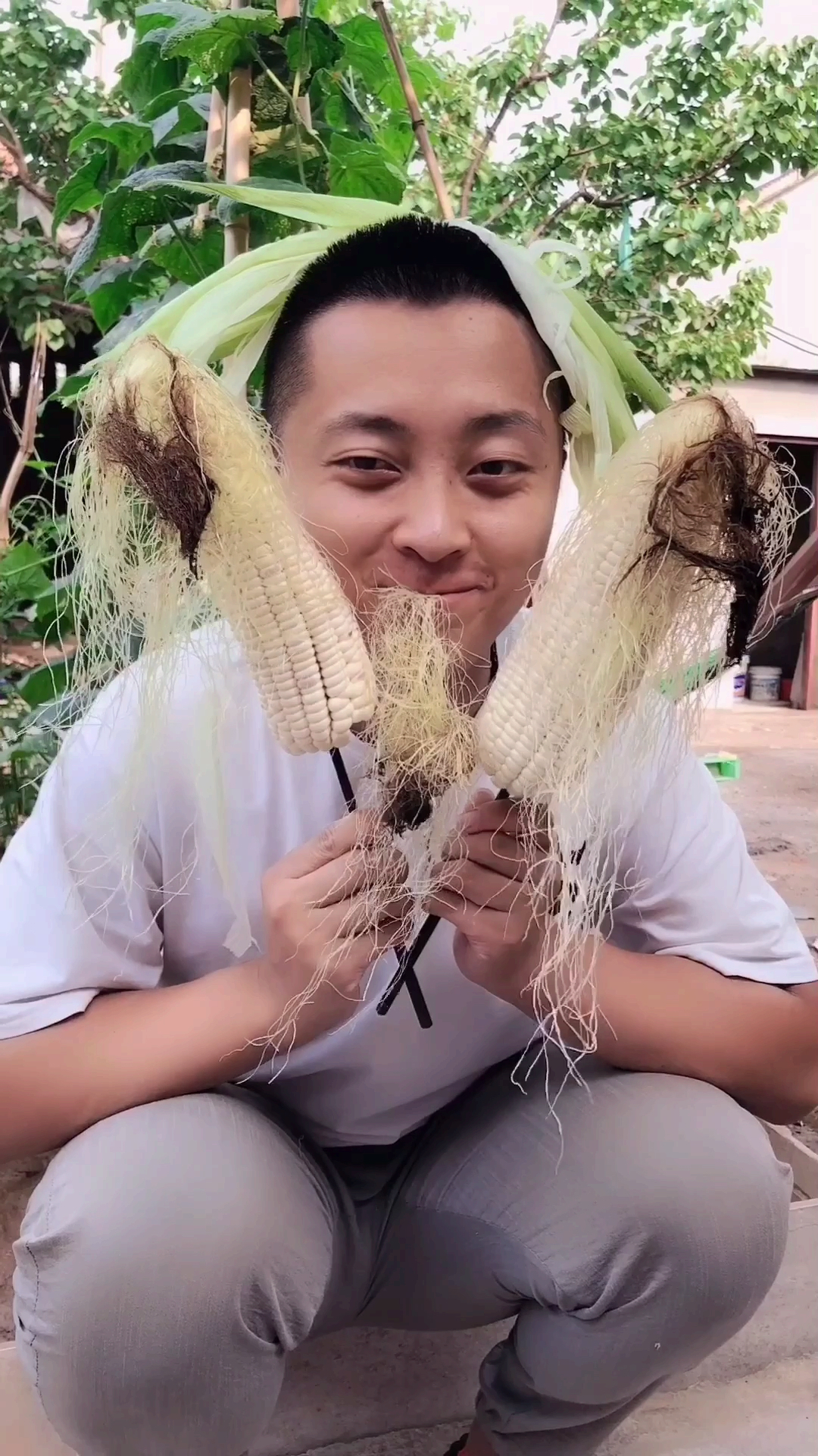 美食#吃玉米要吃有胡子的!