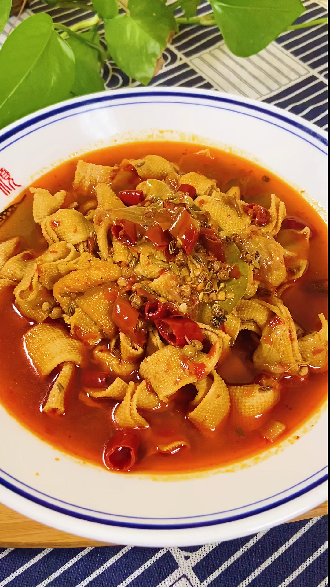 自制美食#价值3000元的辣卤豆皮做法,送给铁粉们!-度小视