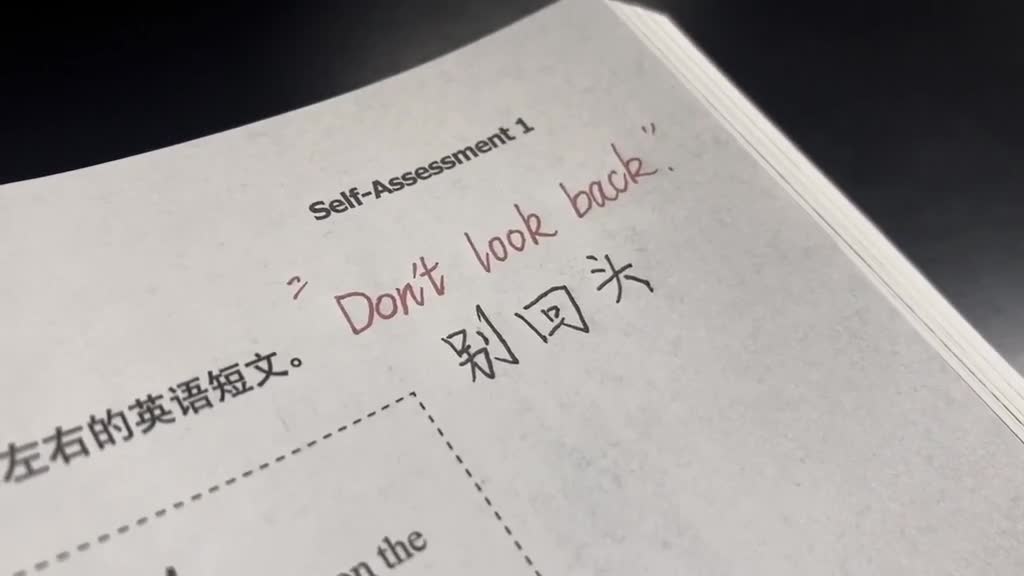 一辈子忍不住的事情太多了前面风景很好看我的意思是别回头手写文字