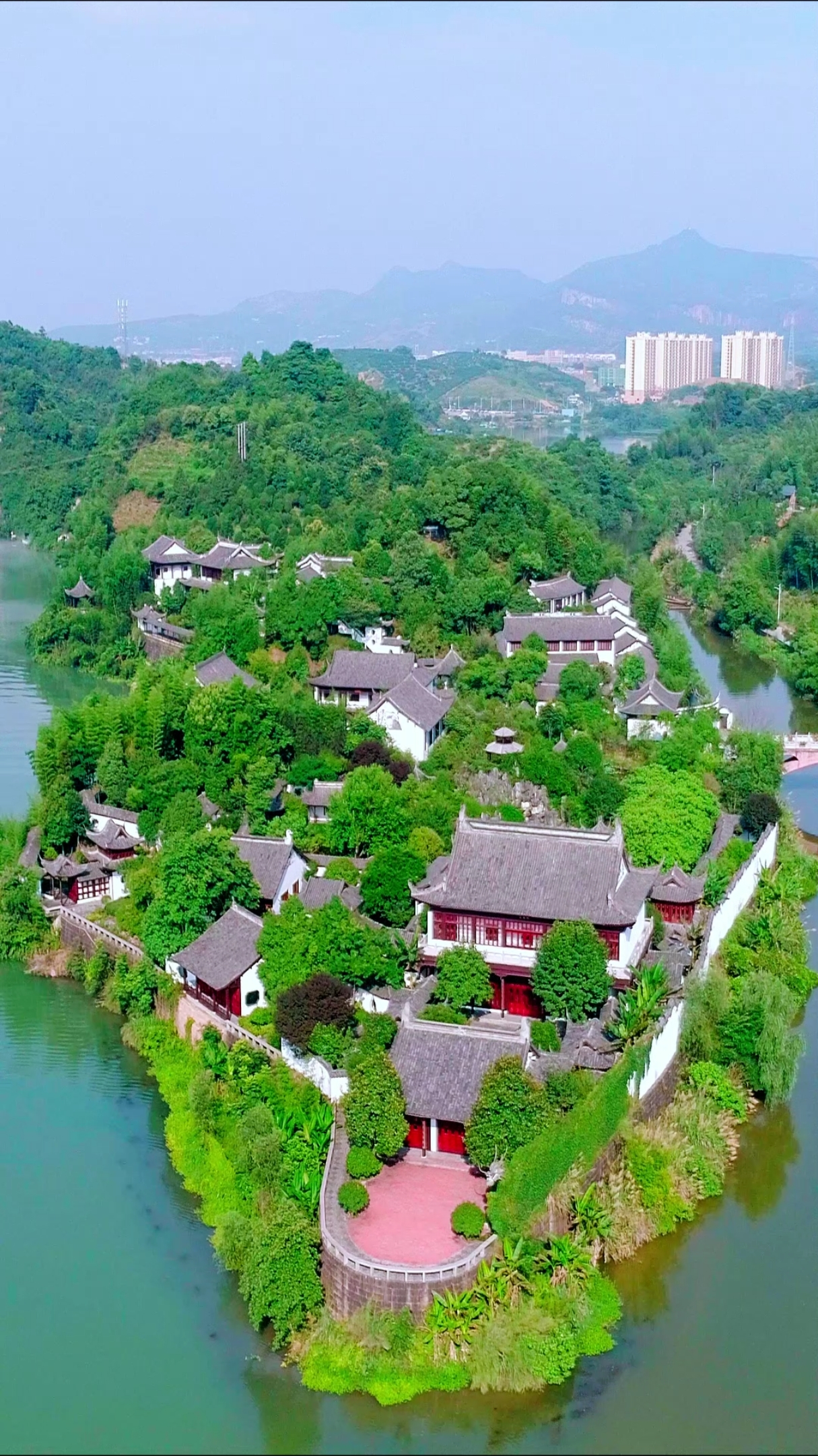 旅行#湖南安陵书院,山水相间,中国最美书院!