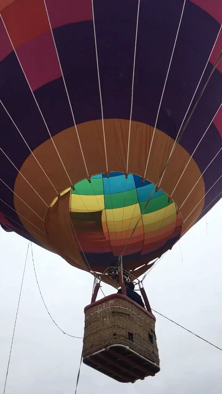 可以载人飞的气球