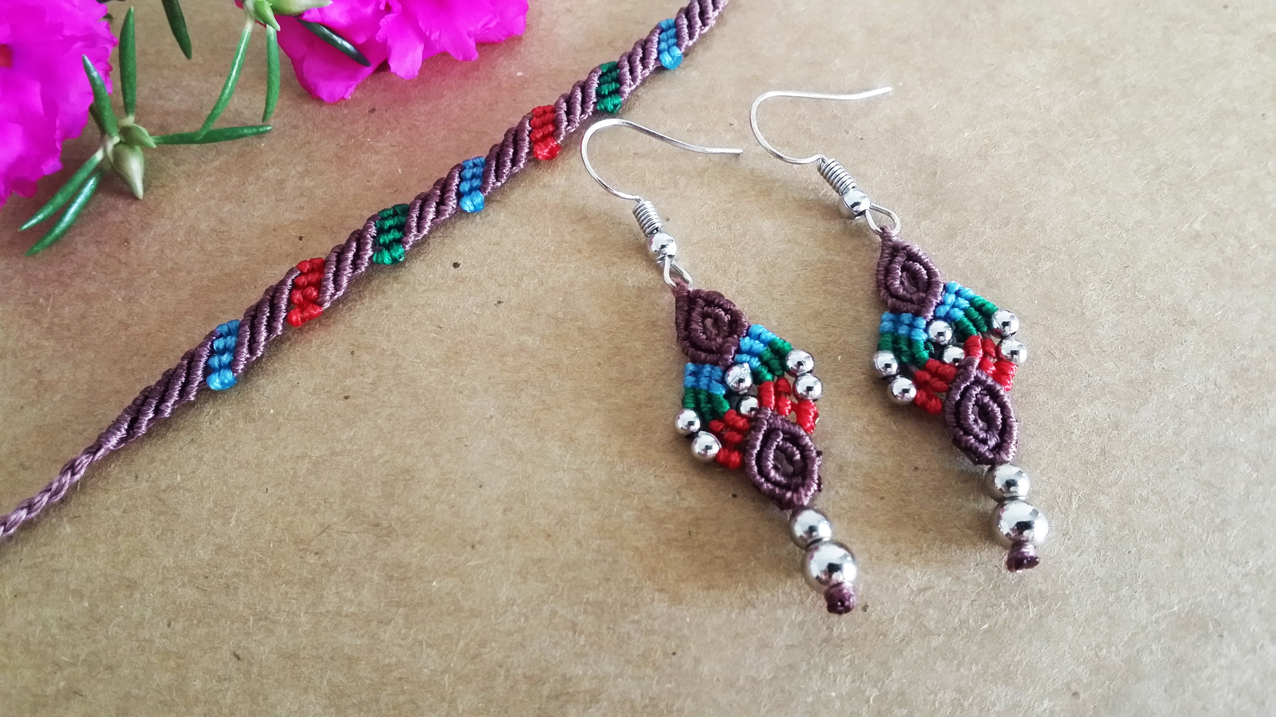 零基础也能学会的编织手链 手工制作教程 手工diy教程