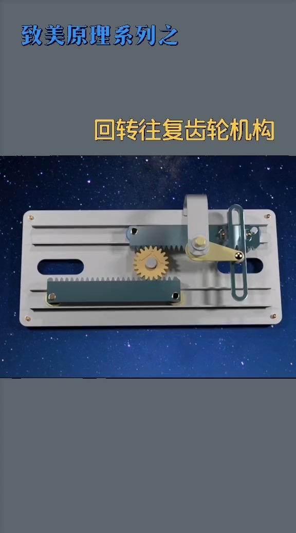 汽车那些事#致美原理系列:回转往复齿轮机构