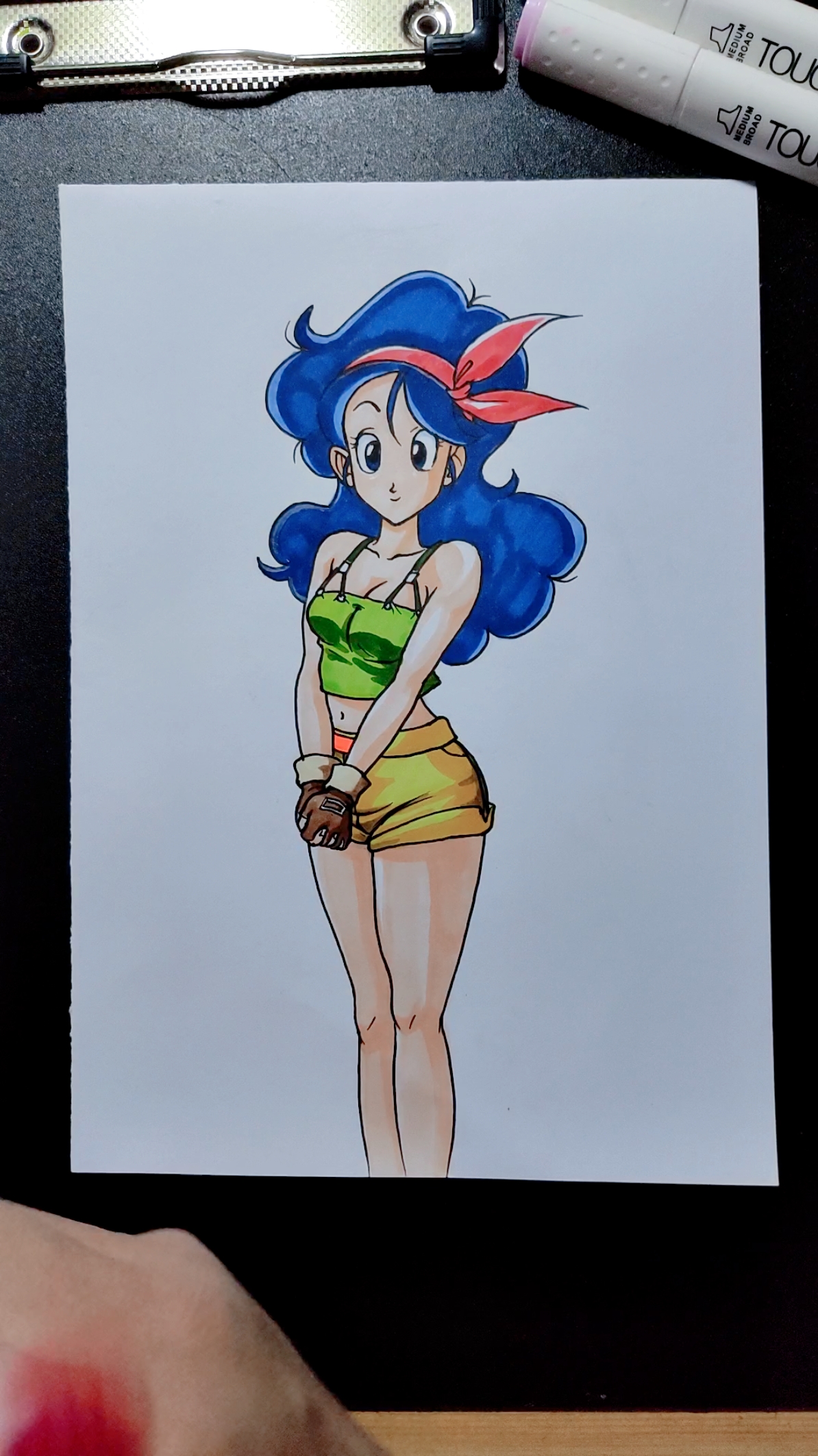 七龙珠#七龙珠里面的兰琪美女