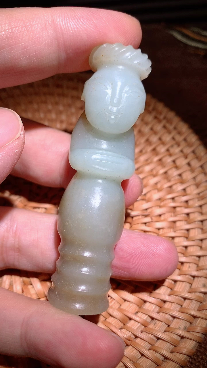 高古玉和田玉#高古玉人