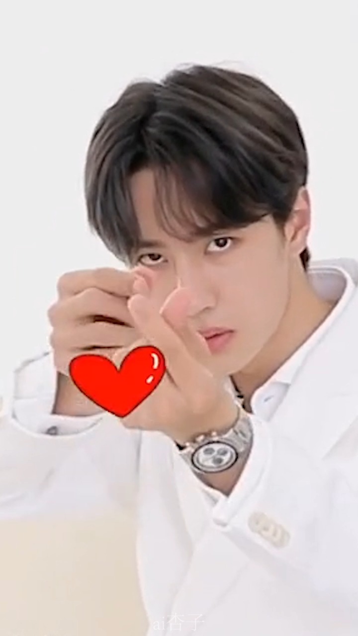 王一博#快来接收来自王一博迟来的花式比心吧!