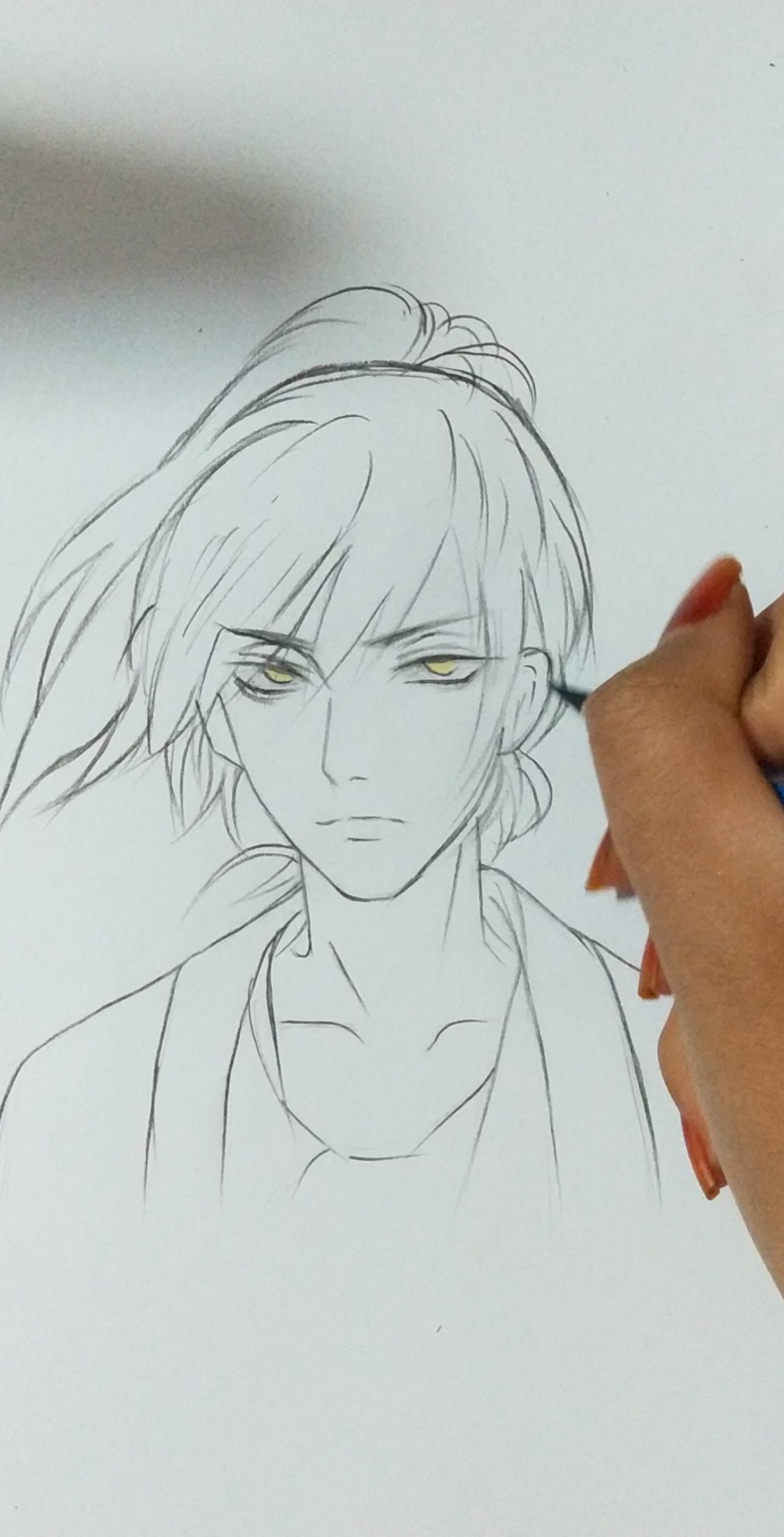 手绘教程#薛洋呀.