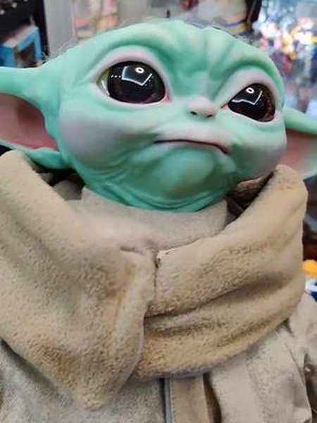 宅物 星球大战 sideshow尤达宝宝-全民小视频