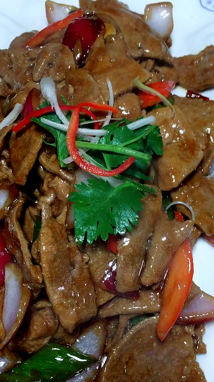 溜肝尖 细腻滑嫩 美味佳肴