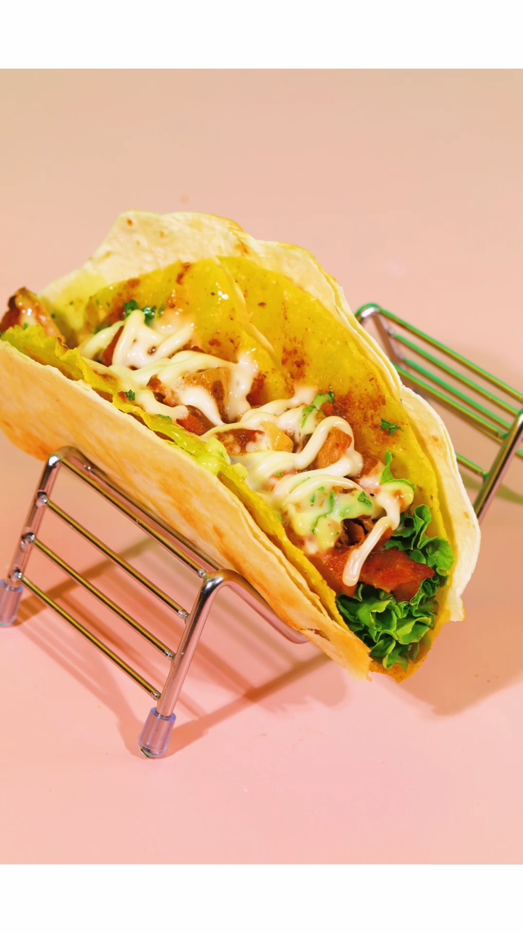 美食#蚝搭档taco塔可饼,简单有减脂,快来吃饼啦