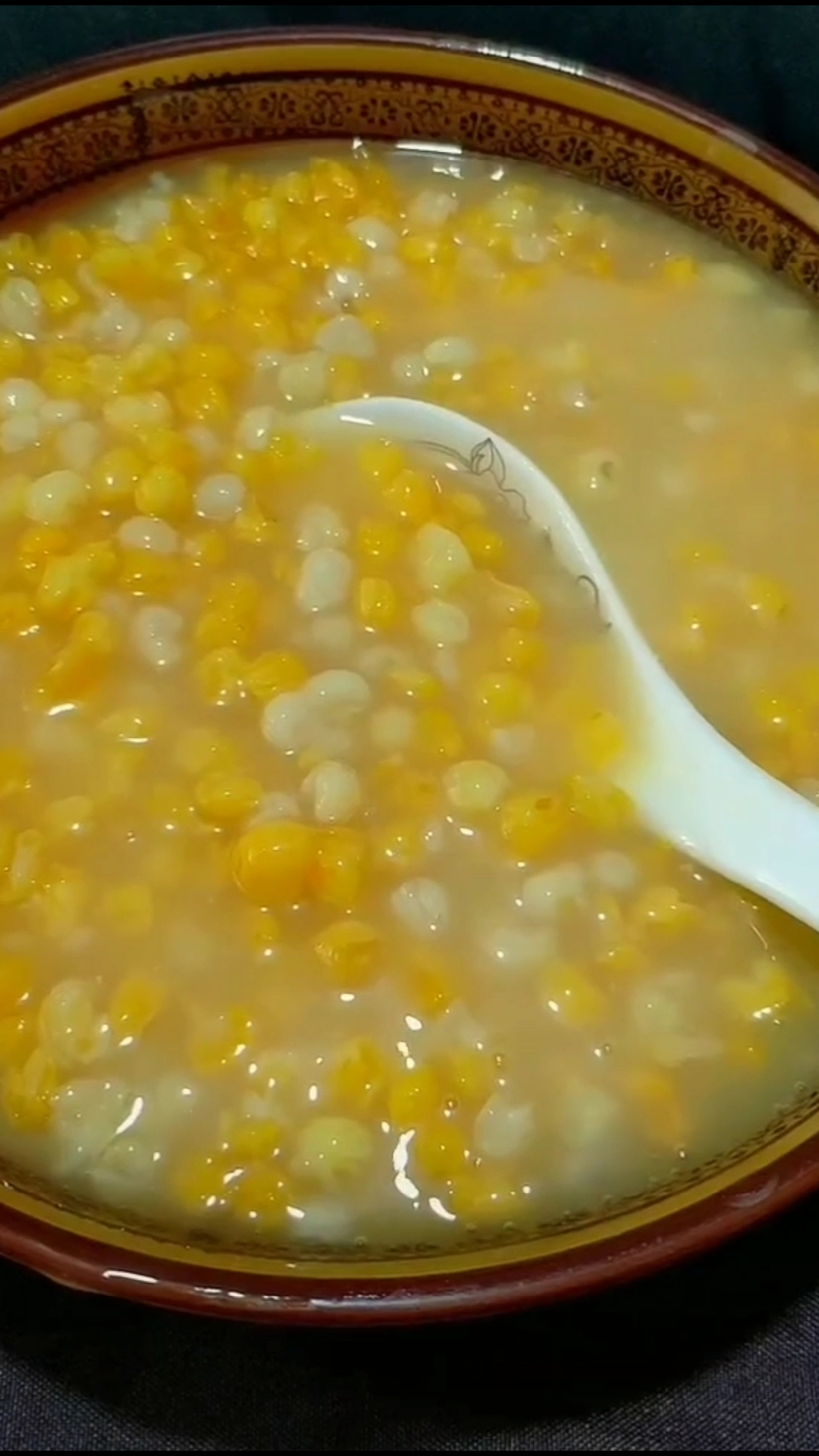 舌尖上的乡村美食#能量早餐——玉米高粱碴子粥-度小视