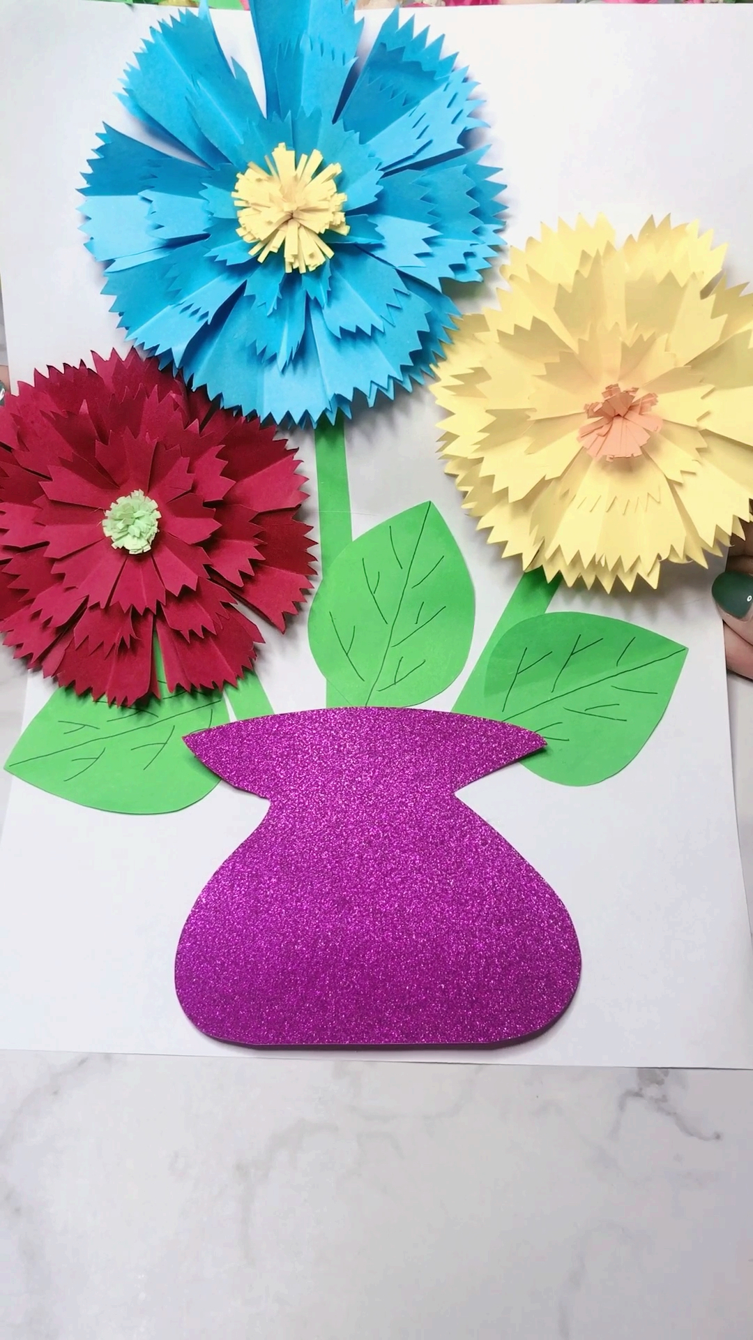 创意手工diy#得了第一名得手工