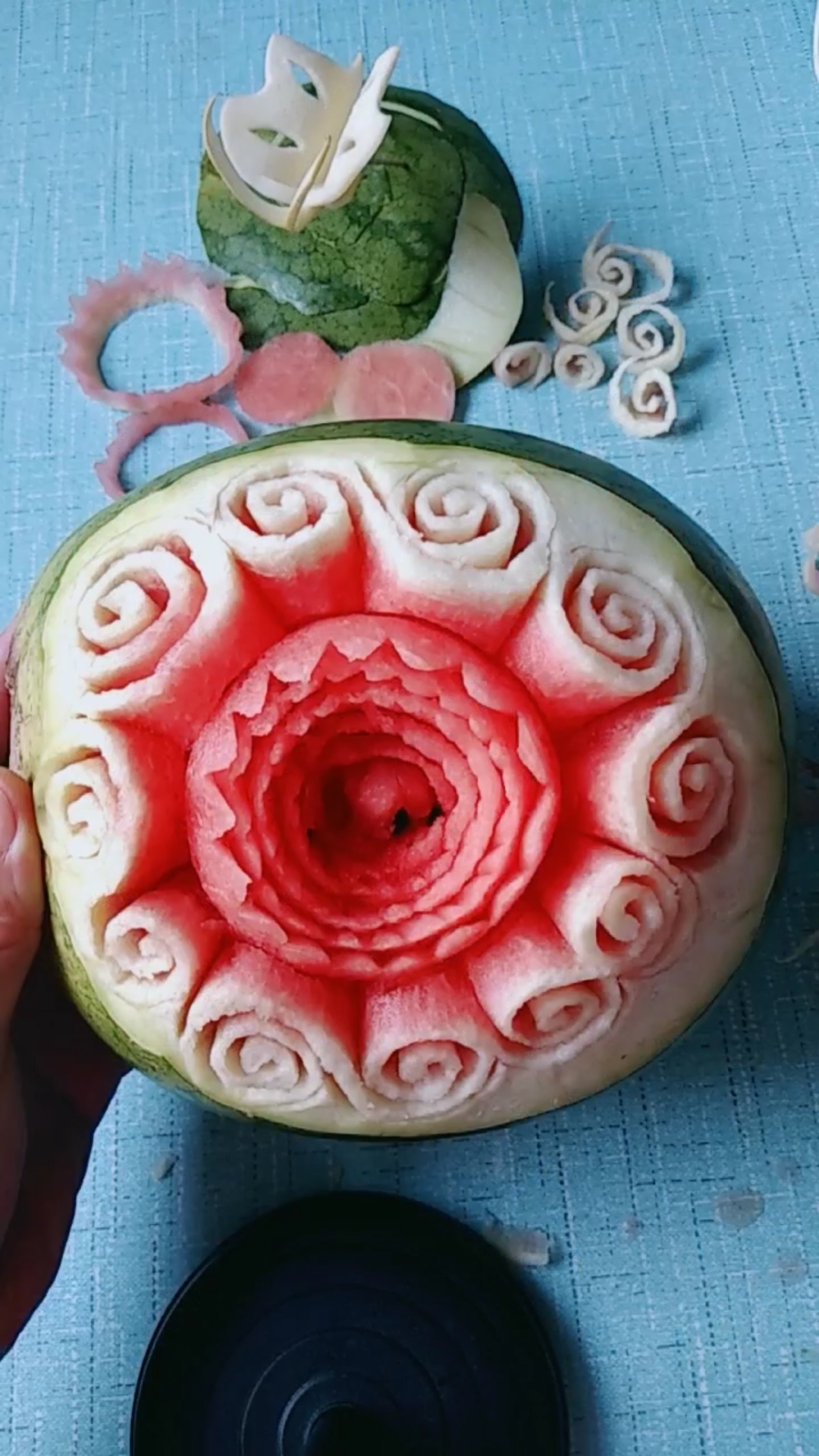 我要上热门#切,西瓜造型