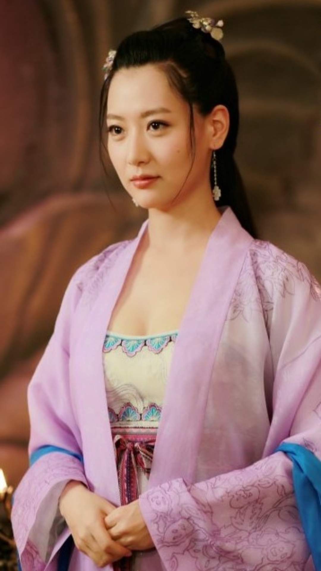 美女明星图,白冰