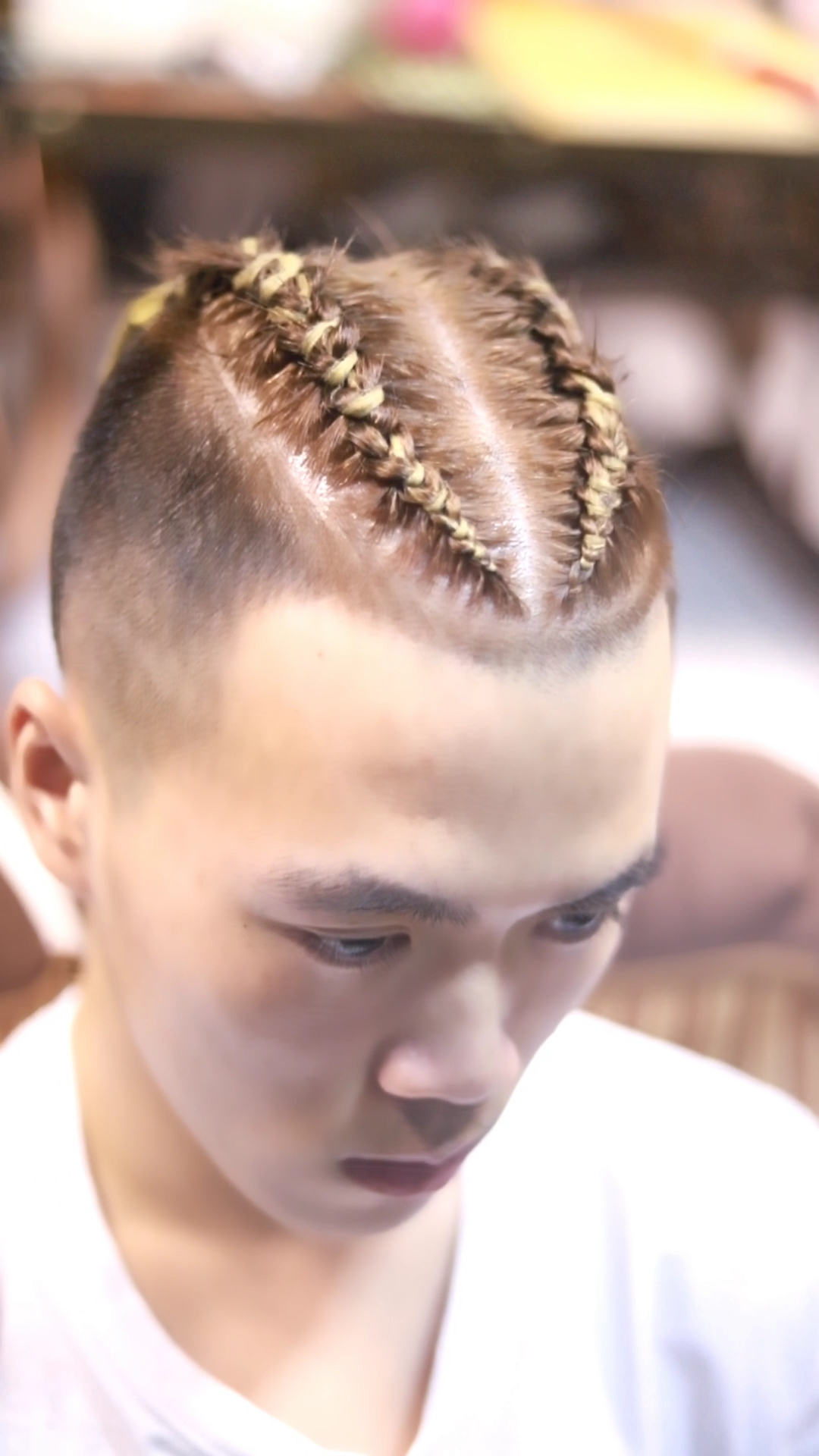 中国新说唱skrrrr#男生羊角辫,你们喜欢么.