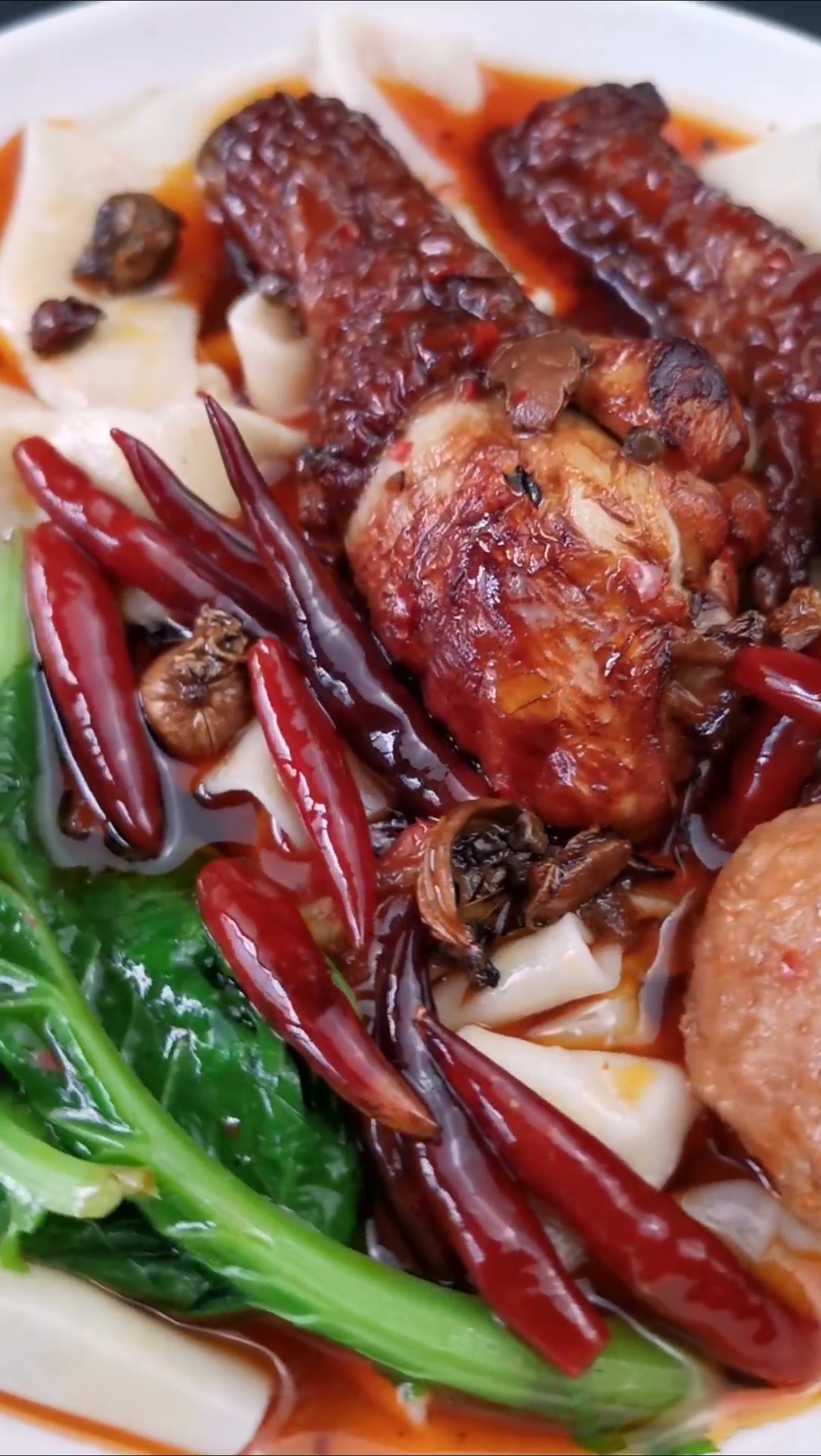 靓点小吃培训#这不仅仅是板面,还有卤肉卤蛋卤鸡腿鸡翅鸡爪豆排丸子