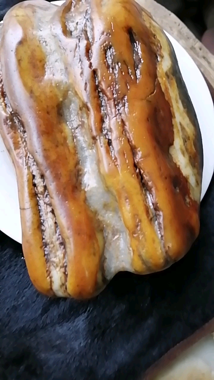 唐河彩玉皮冻,肉,摆件